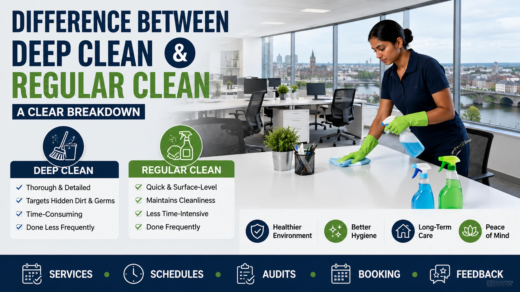 Deep Clean vs Regular Clean: