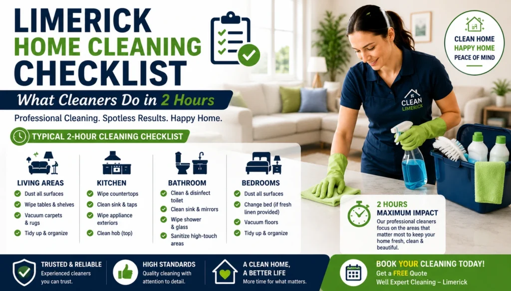 Limerick Home Cleaning Checklist